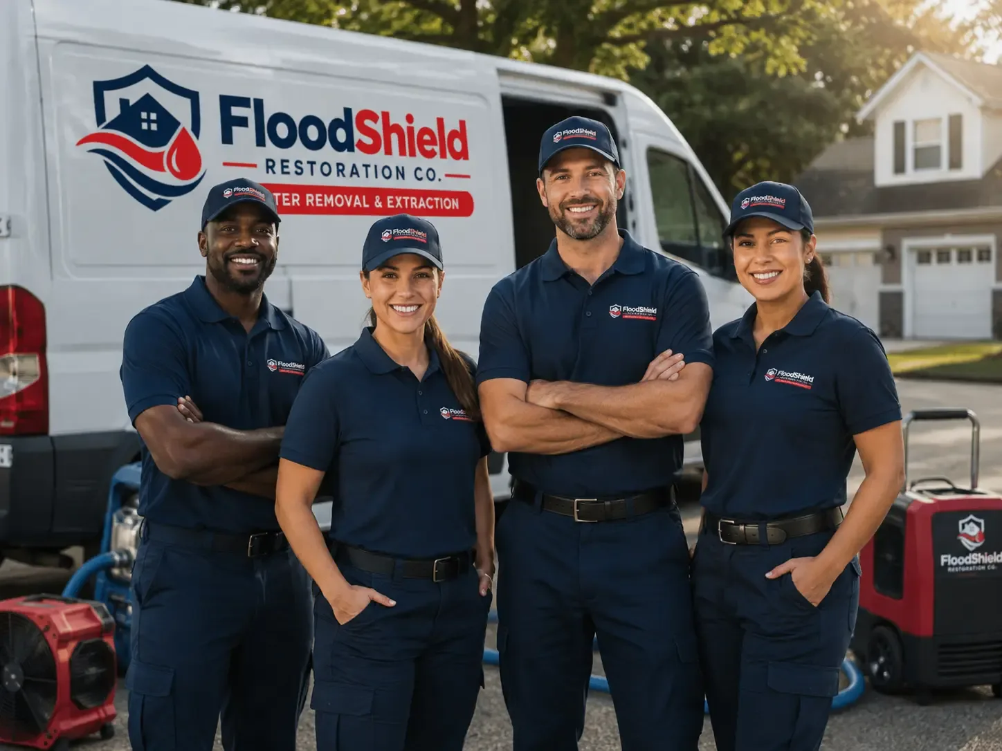 Flood Damage Restoration company in Newfield, NJ